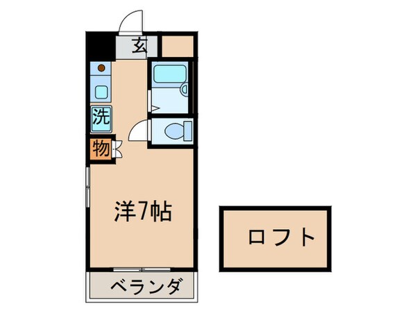 タニックス黒崎の物件間取画像